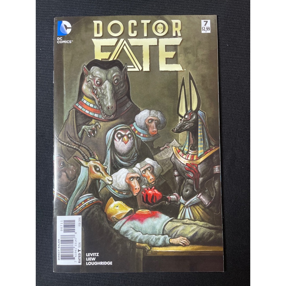 DC‎ Comics Doctor Fate #6 #7 #8 Lot Paul Levitz Sonny Liew 2015 Modern Age